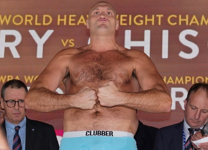 Photos Tyson Fury, Derek Chisora Ready For Trilogy Showdown Boxing